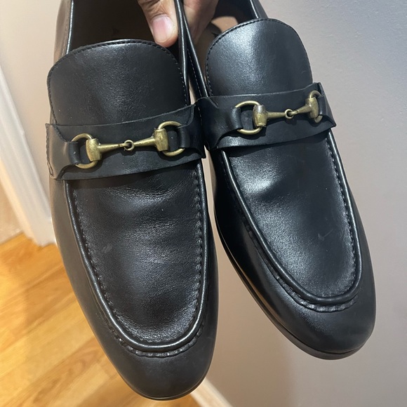 NWT Aldo Loafers shoes with horse-bit detail Black Sz 10.5 - Picture 7 of 15